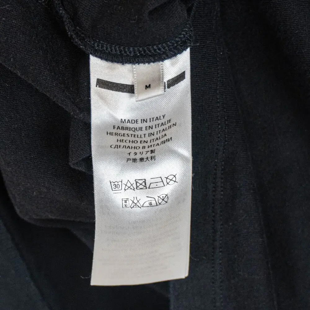 McQ Alexander McQueen Long Sleeve T-Shirt in Black Size Medium